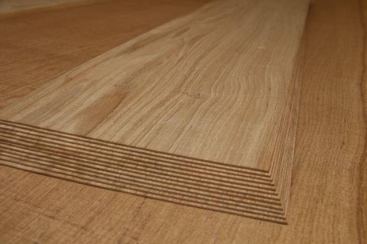 Solid oak veneer discount