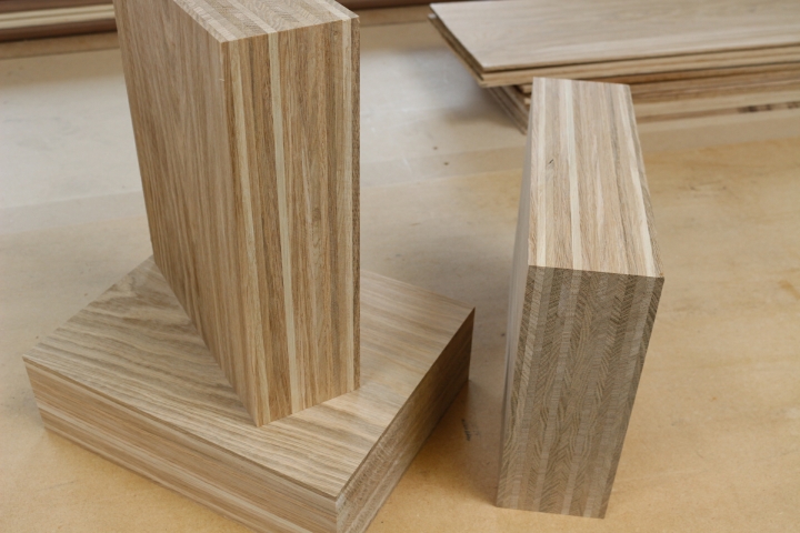 Laminated blocks for 5-axis CNC machining Laminated blocks for 5-axis CNC machining
